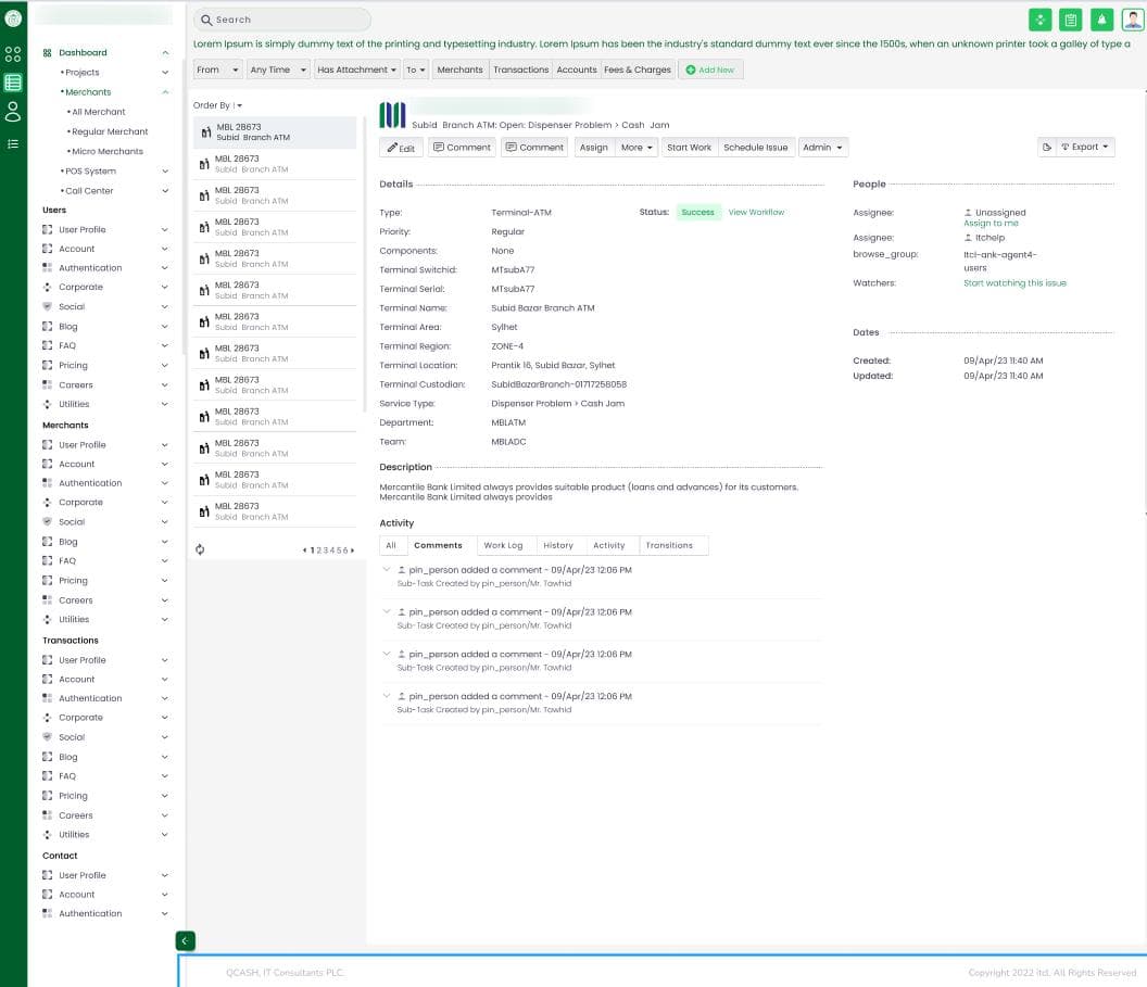 Dispute Management System (DMS) preview